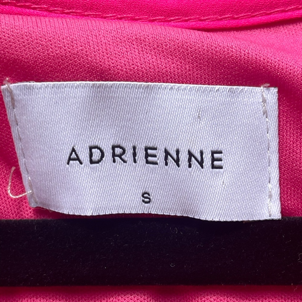Adrienne Pink Ruffled Dress Size S - Picture 5 of 10